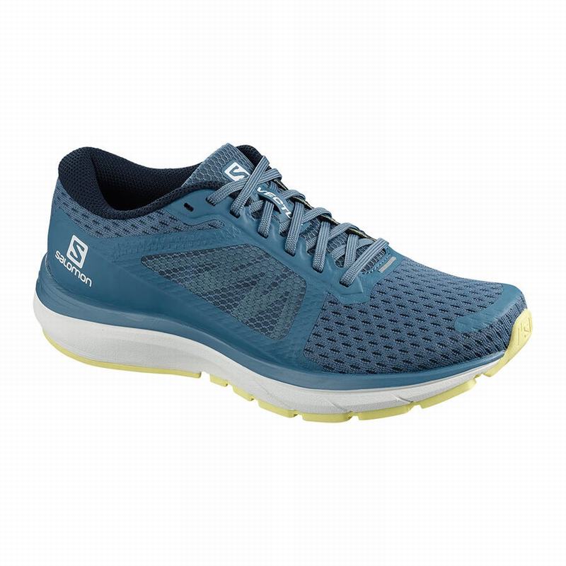 Zapatillas De Running Salomon Mujer Azules / Blancas - Salomon Argentina VECTUR ,214067-GWO